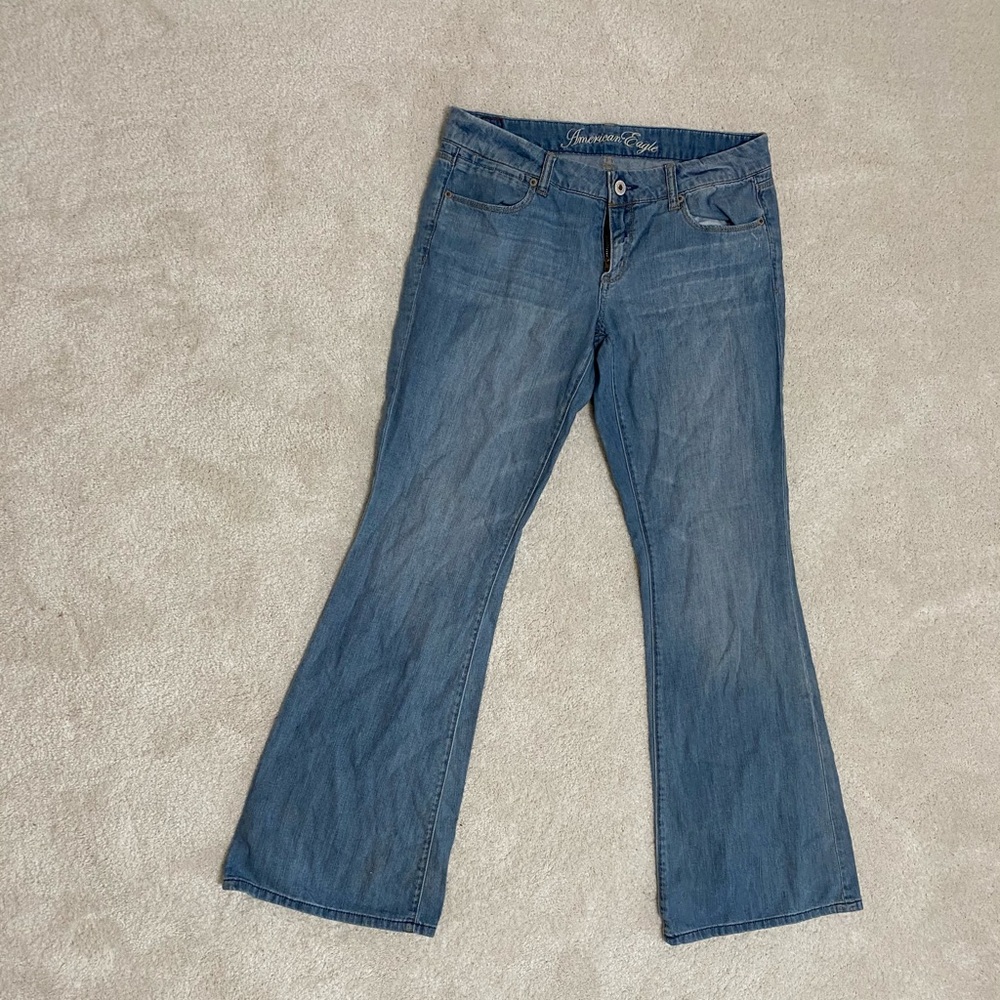 American Eagle Real Flare Jeans - Picture 1 of 9